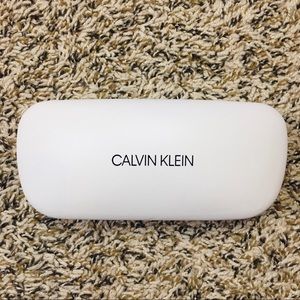 SALE! Calvin Klein Hard Clamshell Eyeglasses Sunglasses Eyewear Case